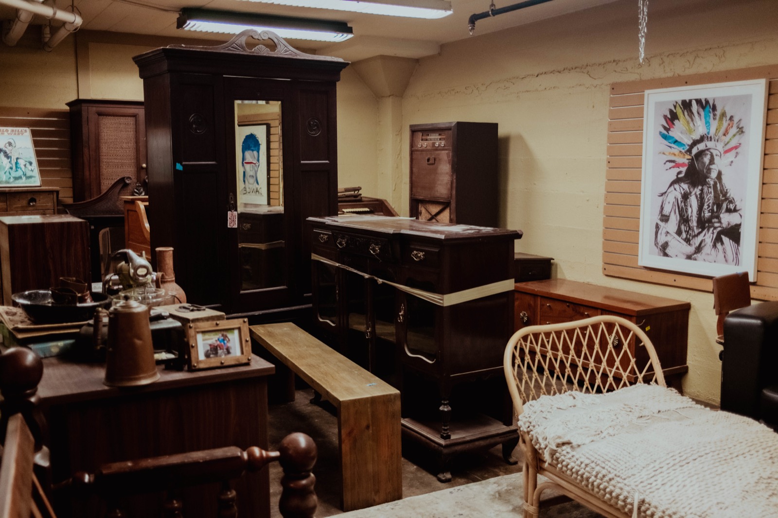 The props department at Silver Sail Studios